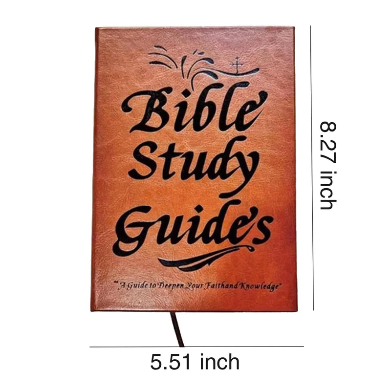 Bible Study Guide Journal – 66 Pages