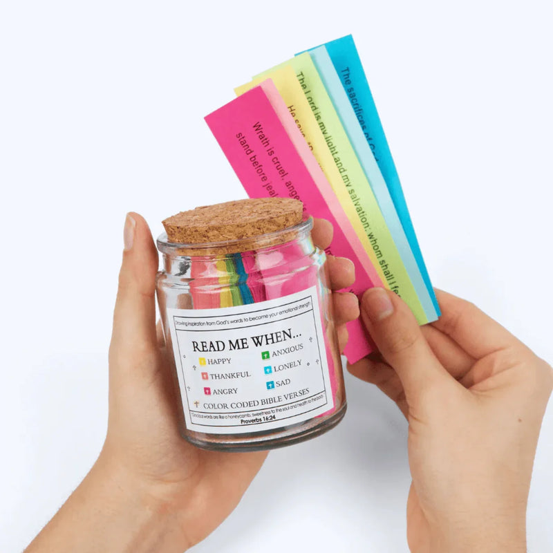 Bible Verse Jar – 90 Daily Scriptures for Inspiration