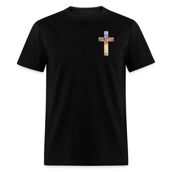 God Turns Broken Pieces Into Masterpieces T Shirt - black