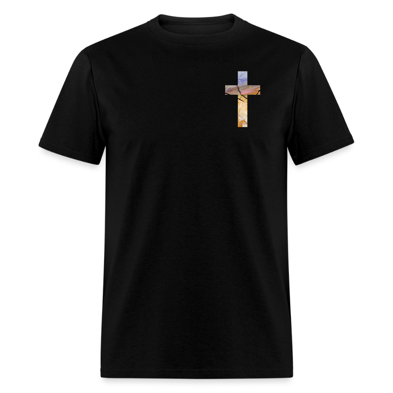 God Turns Broken Pieces Into Masterpieces T Shirt - black