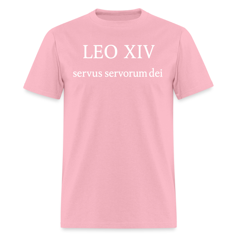 LEO XIV Servus T Shirt - pink