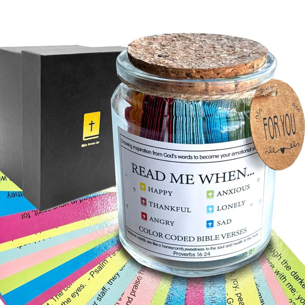 Bible Verse Jar – 90 Daily Scriptures for Inspiration