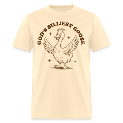 God's Silliest Goose T Shirt - natural