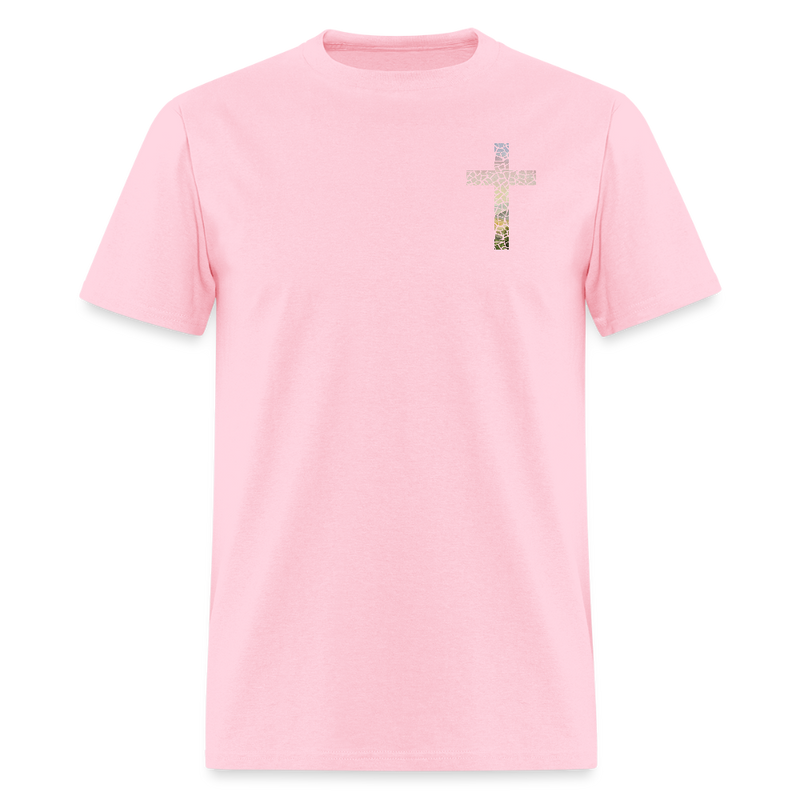 God Turns Broken Pieces Into Masterpieces Bright T Shirt - pink