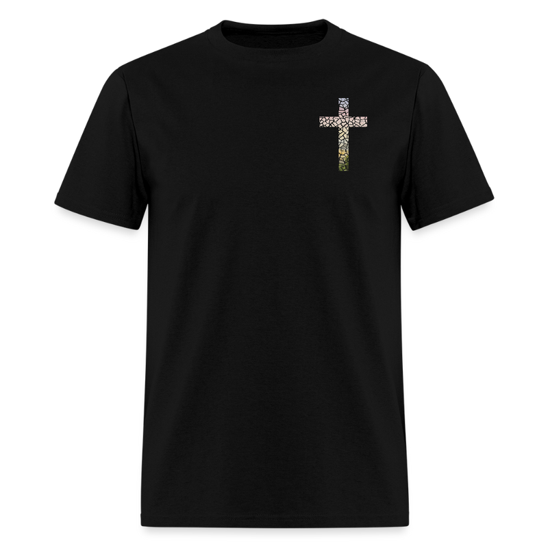 God Turns Broken Pieces Into Masterpieces Dark T Shirt - black