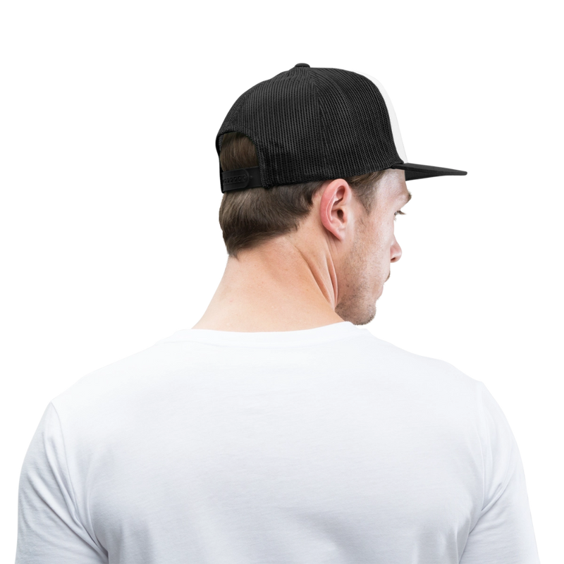 Be The Light Trucker Hat - white/black