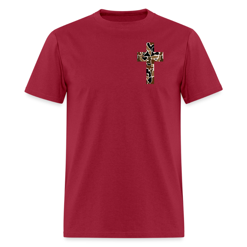 I Can Do All Things Through Christ Who Strengthens Me T Shirt - dark red