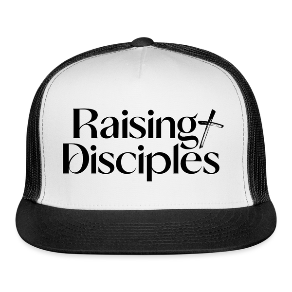 Raising Disciples Trucker Hat - white/black