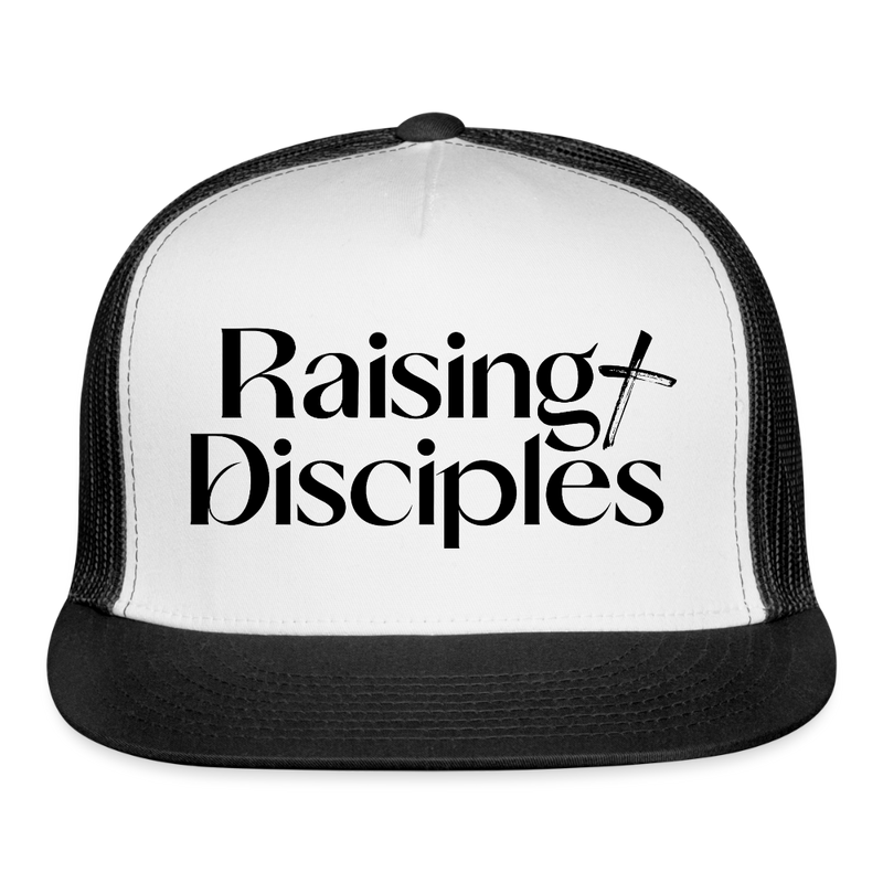 Raising Disciples Trucker Hat - white/black