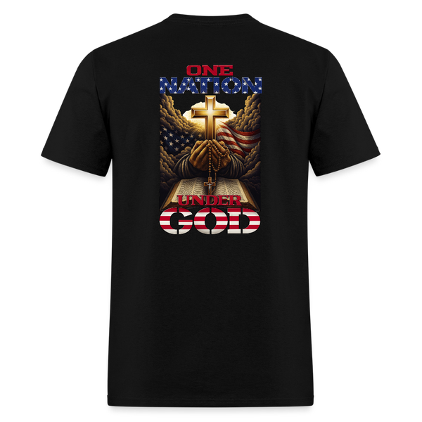 One Nation, Under God - black