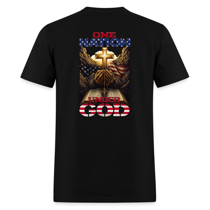 One Nation, Under God - black