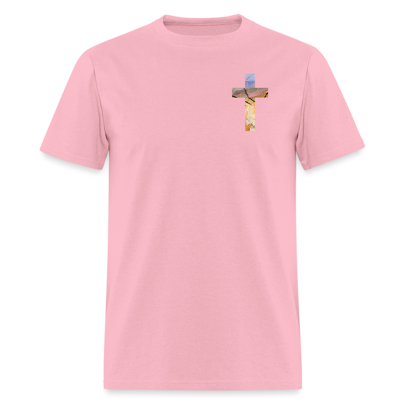 God Turns Broken Pieces Into Masterpieces T Shirt - pink