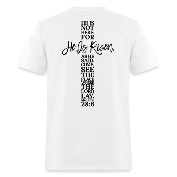 A Lot Can Happen In 3 Days T Shirt - white