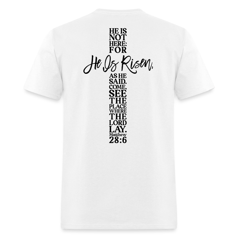 A Lot Can Happen In 3 Days T Shirt - white