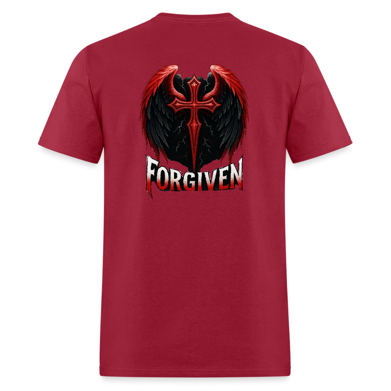 Forgiven - dark red