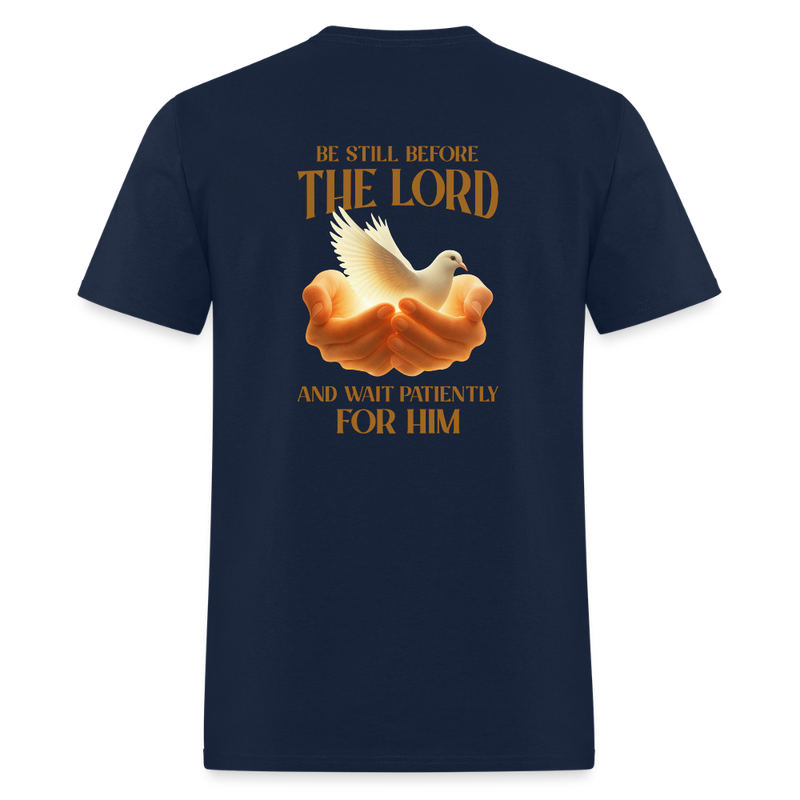Be Still before the Lord - navy