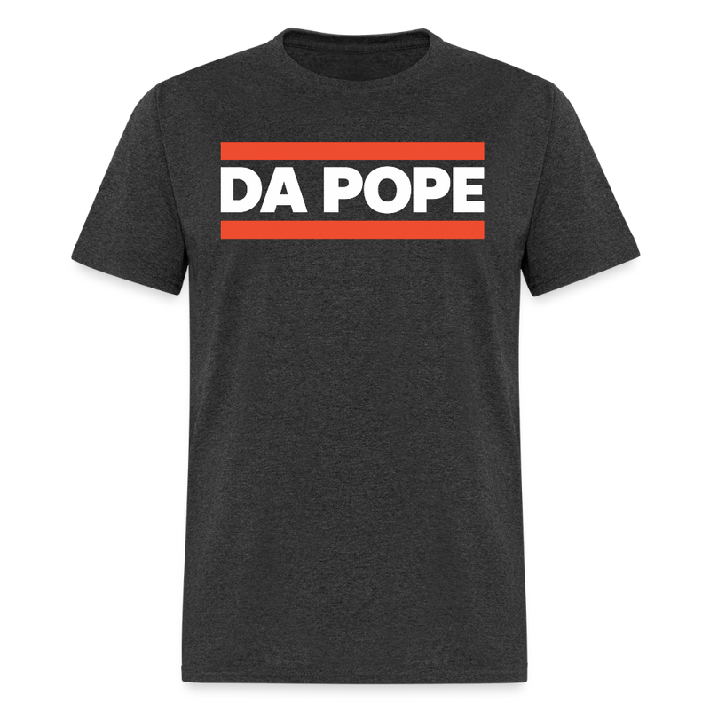 Da Pope T Shirt - heather black