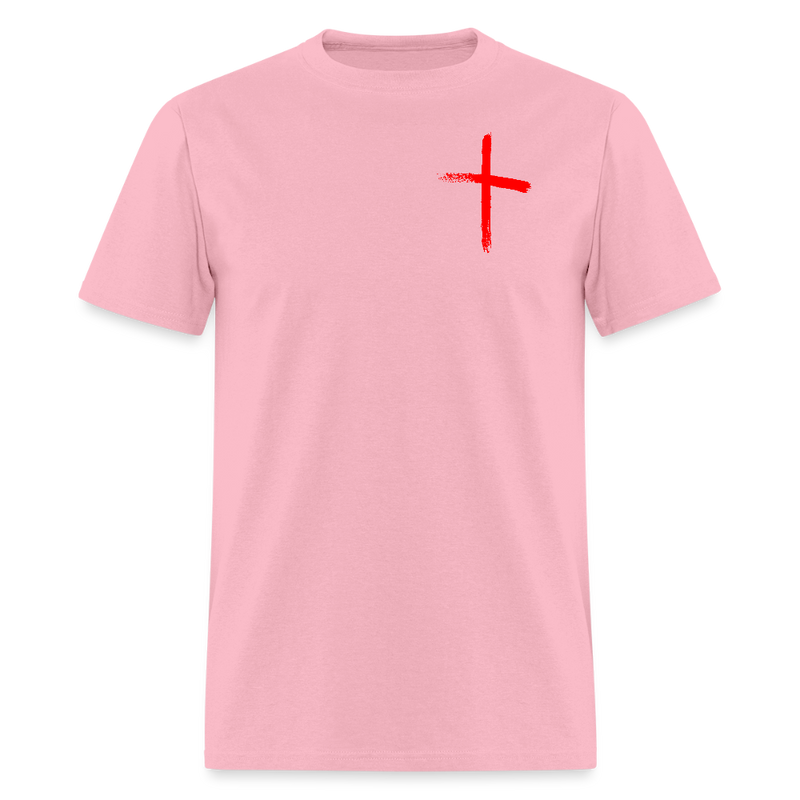 I Walk With God T Shirt - pink