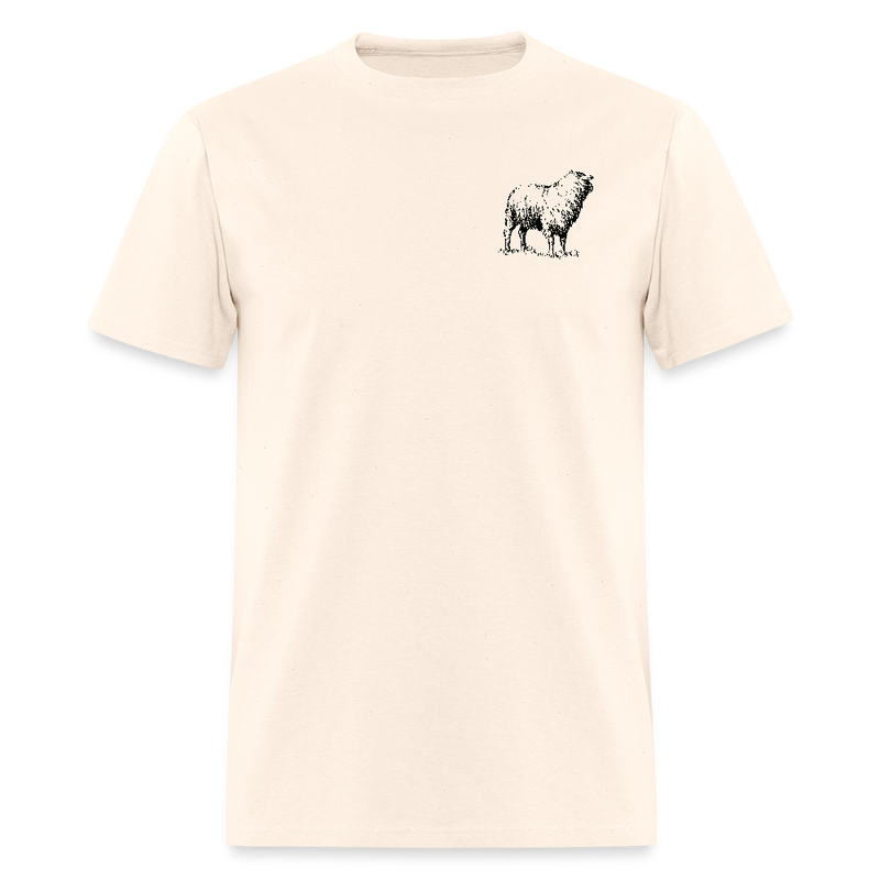 He Left The 99 T Shirt - natural