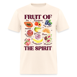 Boho Christian Shirt Fruits of the Spirit T Shirt - natural