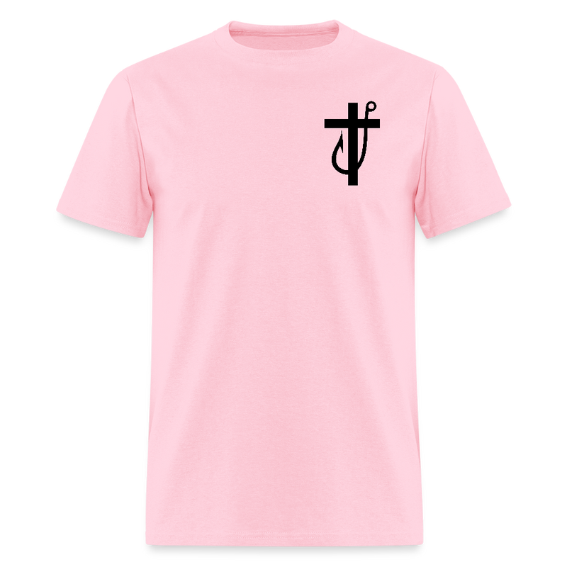 Jesus Made Me a Fisherman T Shirt - pink
