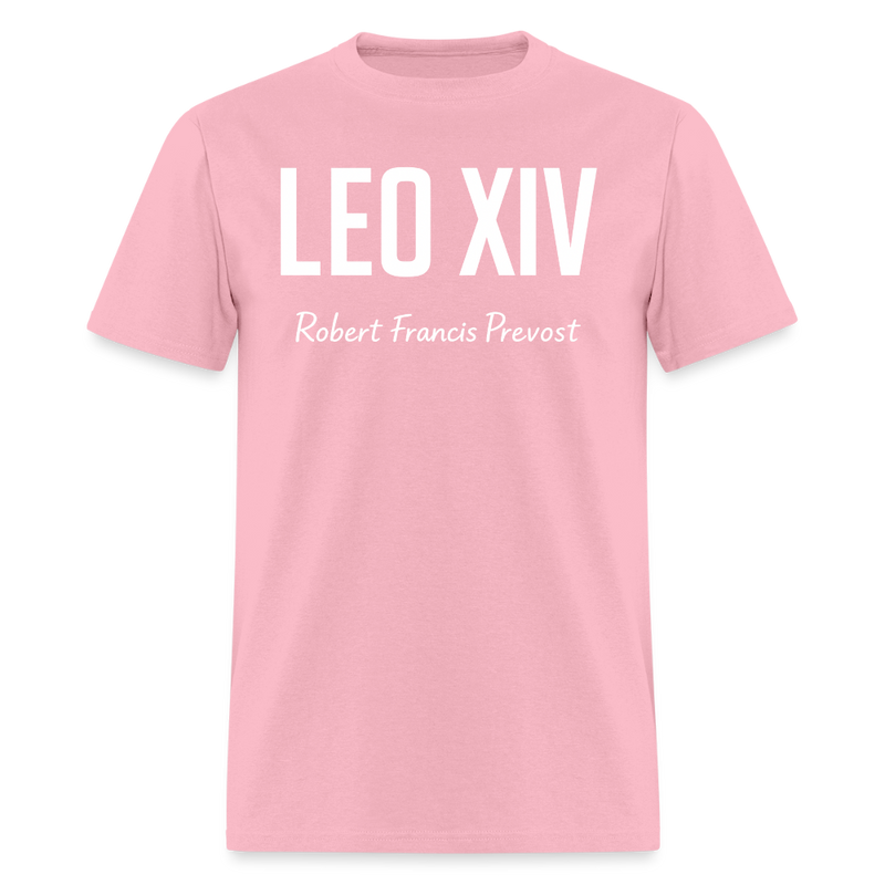 Leo XIV Robert T Shirt - pink