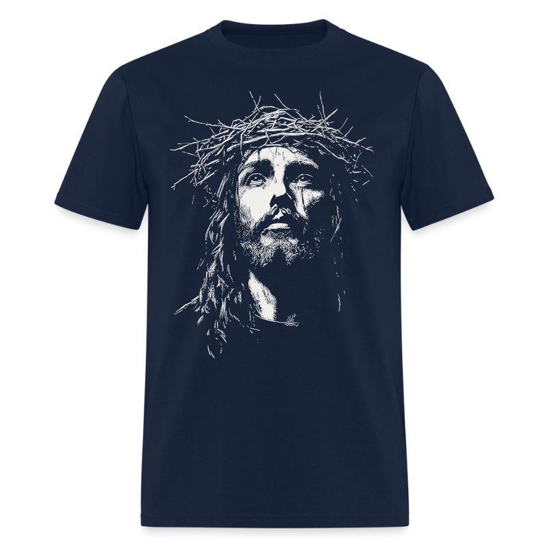 Christian Jesus T Shirt - navy