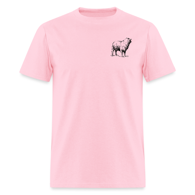 He Left The 99 T Shirt - pink
