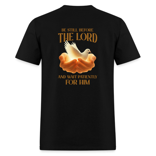 Be Still before the Lord - black