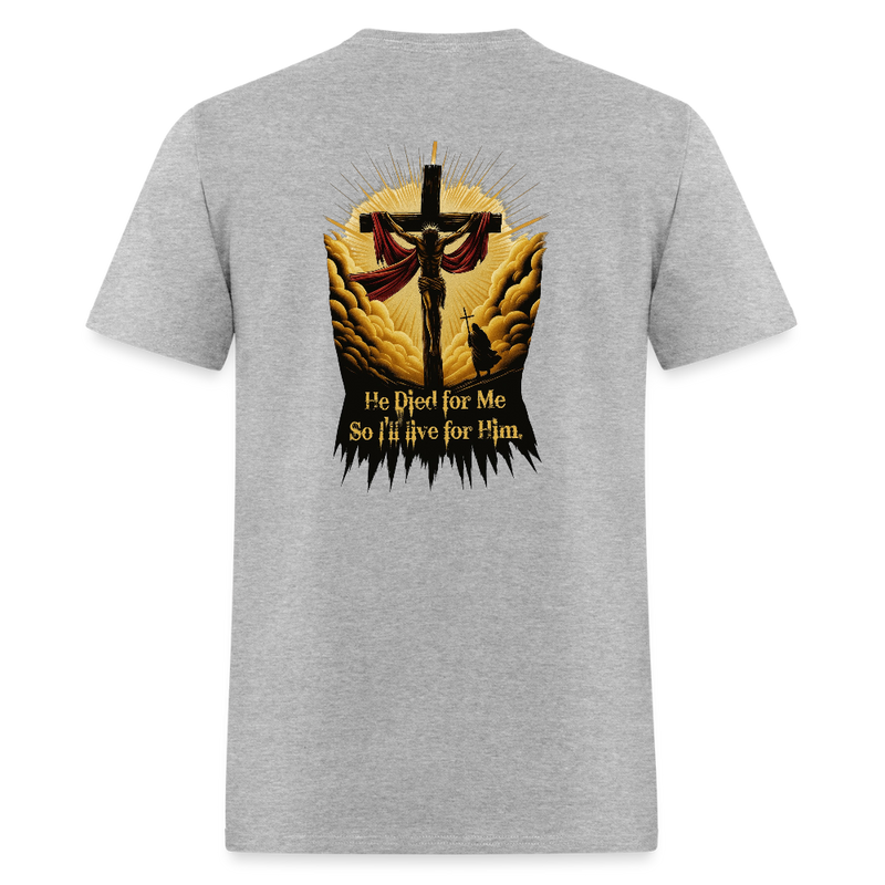 He Died for me, So I'll live for him - heather gray