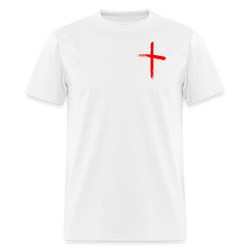 I Walk With God T Shirt - white