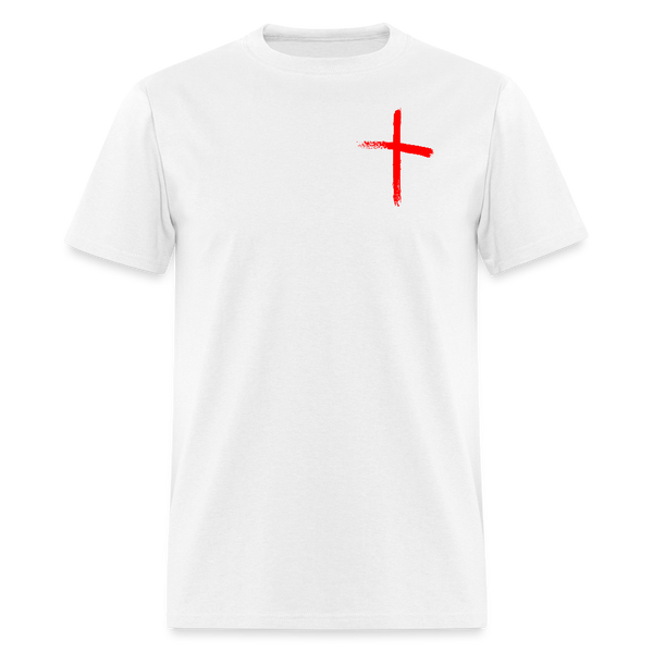 I Walk With God T Shirt - white