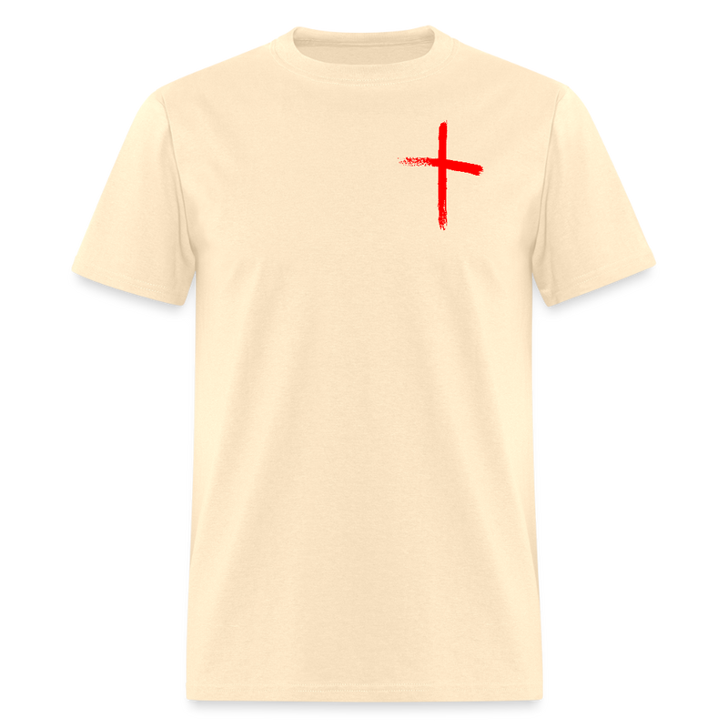 I Walk With God T Shirt - natural