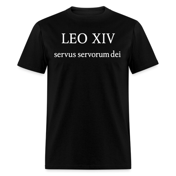 LEO XIV Servus T Shirt - black