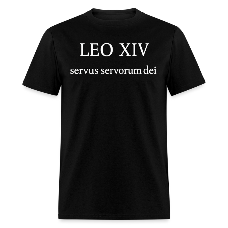 LEO XIV Servus T Shirt - black