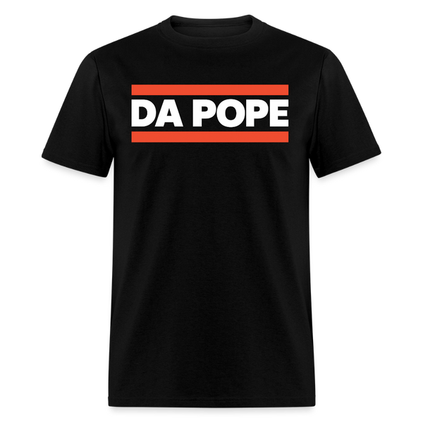 Da Pope T Shirt - black