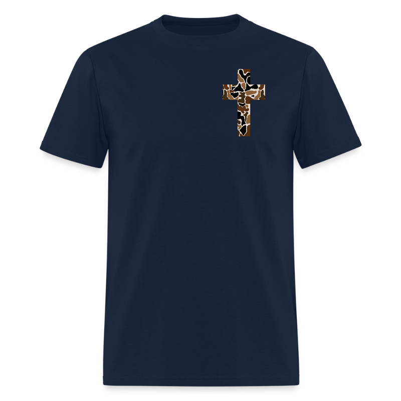 I Can Do All Things Through Christ Who Strengthens Me T Shirt - navy