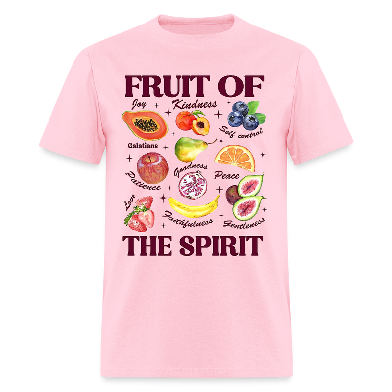 Boho Christian Shirt Fruits of the Spirit T Shirt - pink