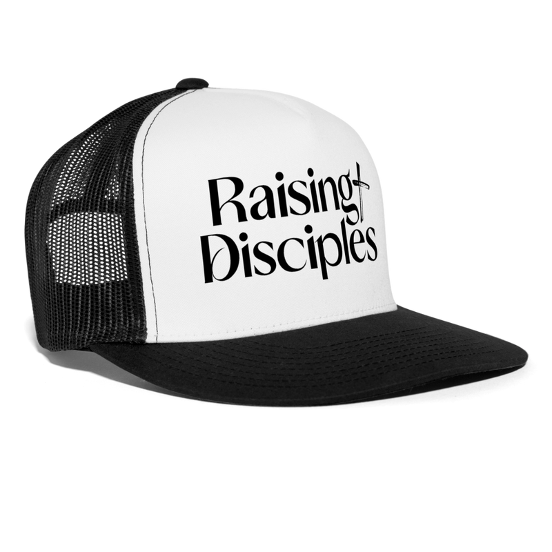 Raising Disciples Trucker Hat - white/black