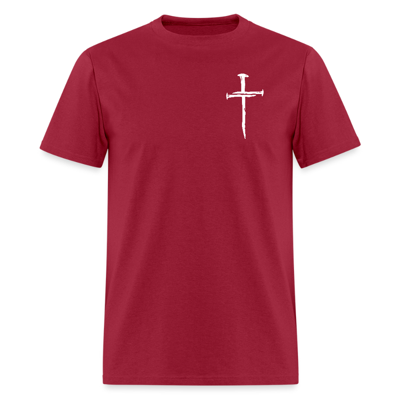 The Way, The Truth, The Life T Shirt - dark red