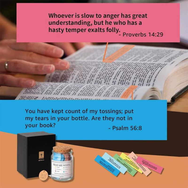 Bible Verse Jar – 90 Daily Scriptures for Inspiration