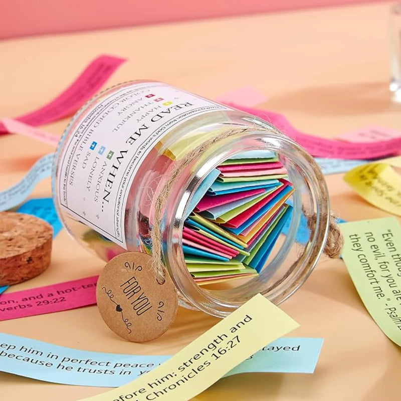 Bible Verse Jar – 90 Daily Scriptures for Inspiration