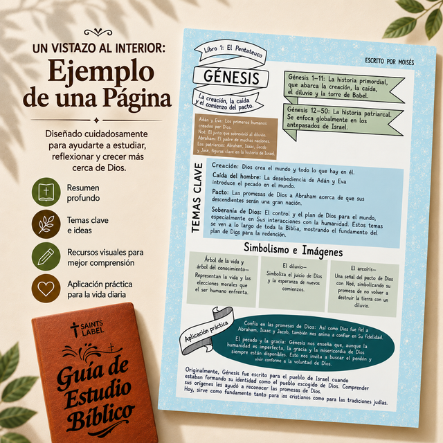 Diario de estudio bíblico – 66 páginas