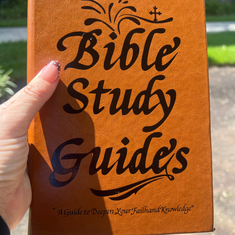Bible Study Guide Journal 66 Pages G Saints Label