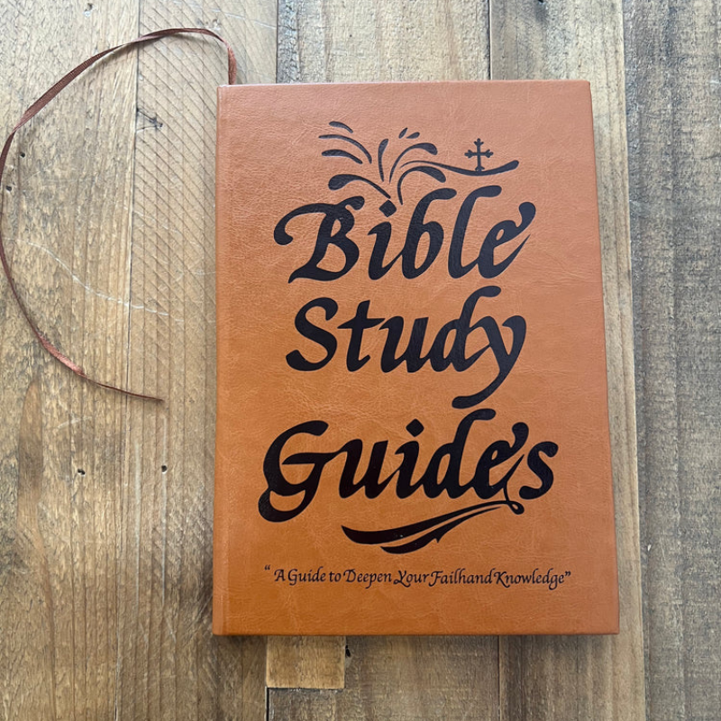 Bible Study Guide Journal – 66 Pages - 1 – Saints Label